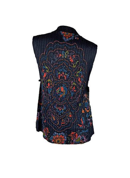 7250032 Imperial Flora Pleated Top
