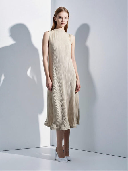 7250033 Aurora Pleated Maxi Dress