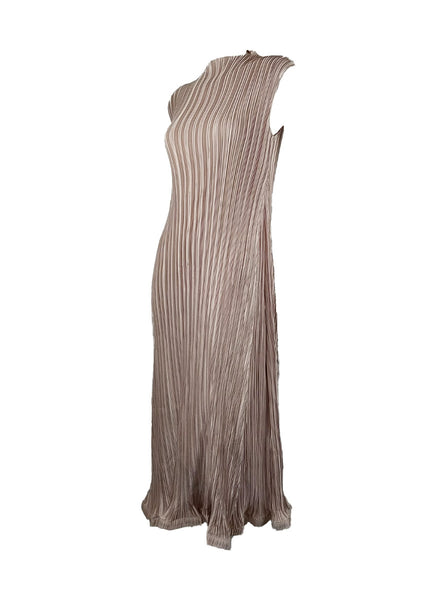 7250033 Aurora Pleated Maxi Dress