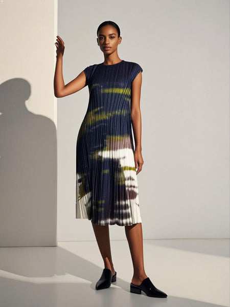 7250038 Sunset Mirage Midi Dress