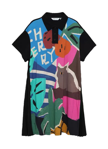 8250001 Summer Splash Polo Dress