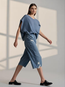 8250004 Skyline Denim Top