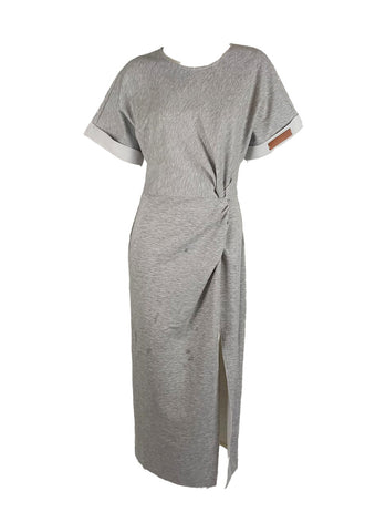 8250012 City Luxe Slit Maxi Dress