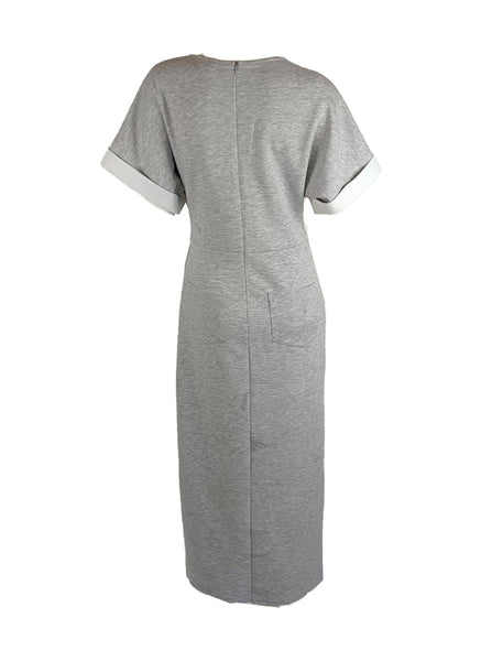 8250012 City Luxe Slit Maxi Dress