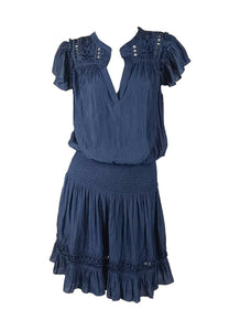 8250017 Delicate Ruffles Mini Dress