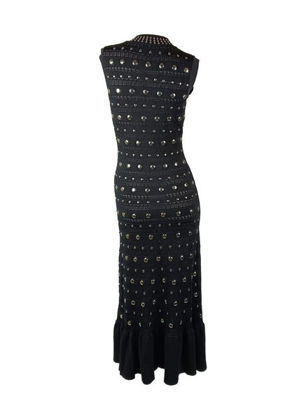 8250024 Classic Studded Knit Dress