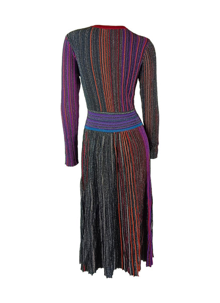 8250028 Radiant Stripped Midi Dress