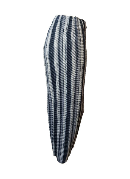 9250009 Stripes Pleated Pants
