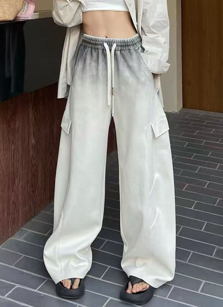 4250002 Tie-Dye Wide-Leg Sweatpants *Preorder