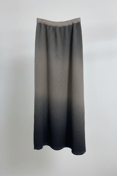 Gradient Pleats Skirt