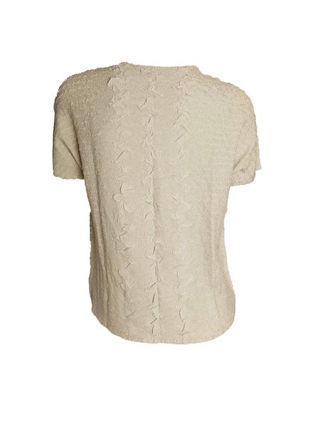 Textured Petal Creased Top