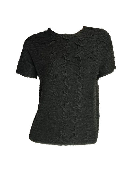 Textured Petal Creased Top