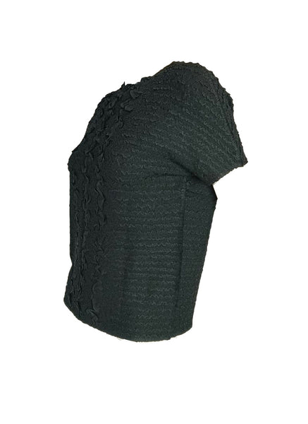 Textured Petal Creased Top