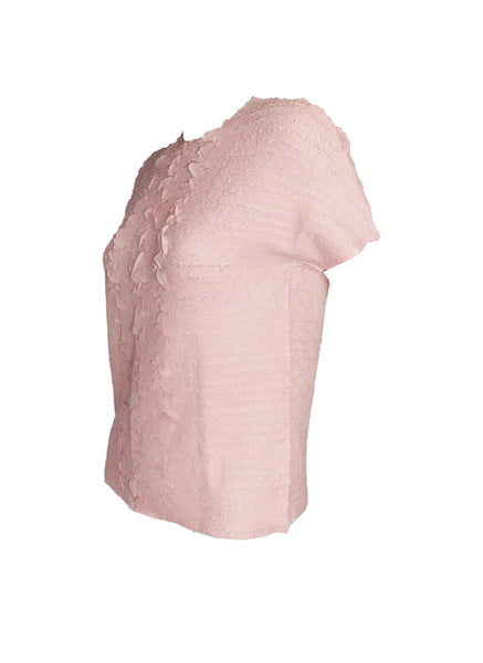Textured Petal Creased Top