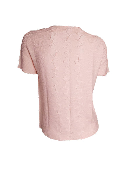 Textured Petal Creased Top