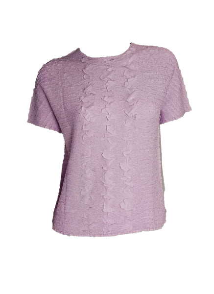 Textured Petal Creased Top