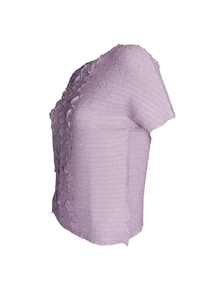 Textured Petal Creased Top