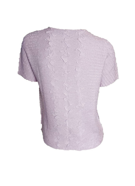 Textured Petal Creased Top