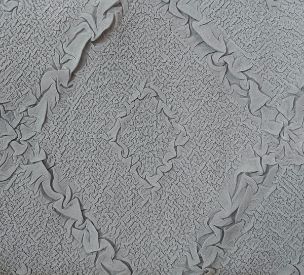 Quilted Pattern Creased Top