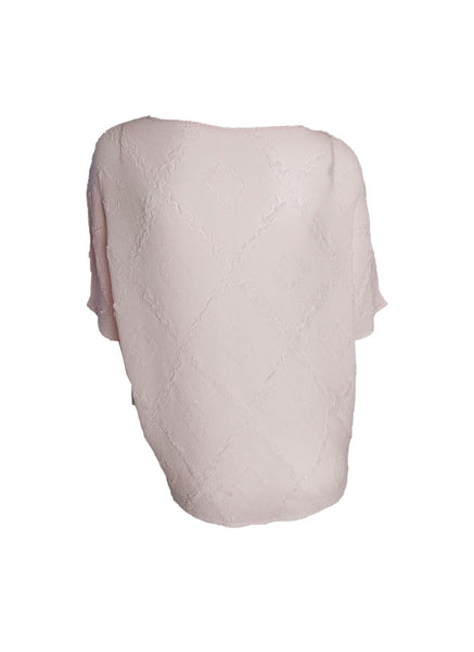 Quilted Pattern Creased Top