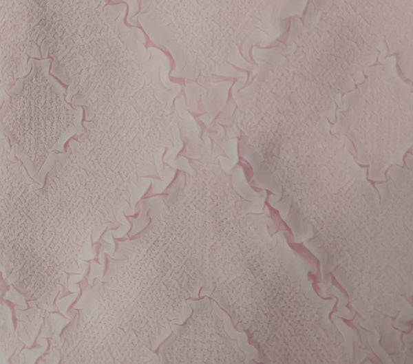 Quilted Pattern Creased Top