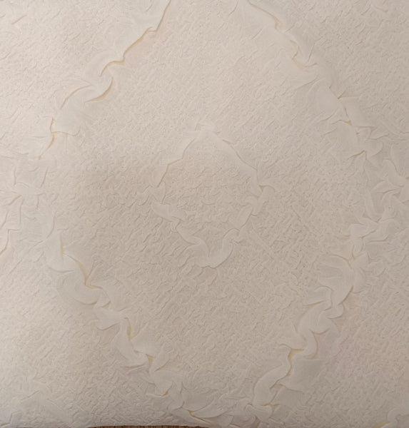 Quilted Pattern Creased Top