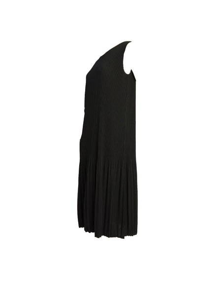Sleeveless Pleated Dress