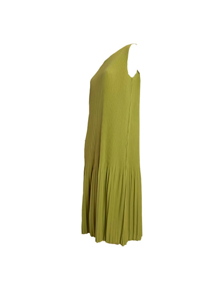 Sleeveless Pleated Dress