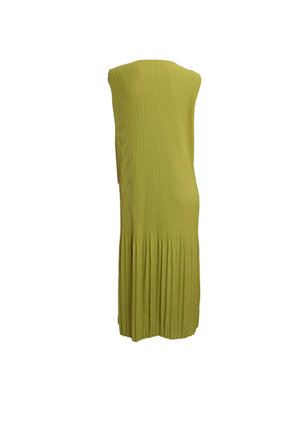 Sleeveless Pleated Dress