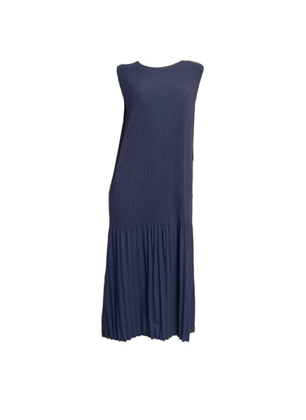 Sleeveless Pleated Dress