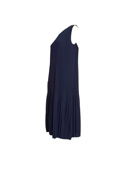 Sleeveless Pleated Dress