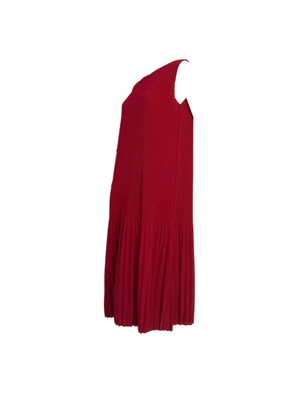 Sleeveless Pleated Dress