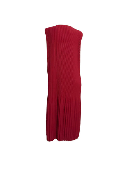 Sleeveless Pleated Dress