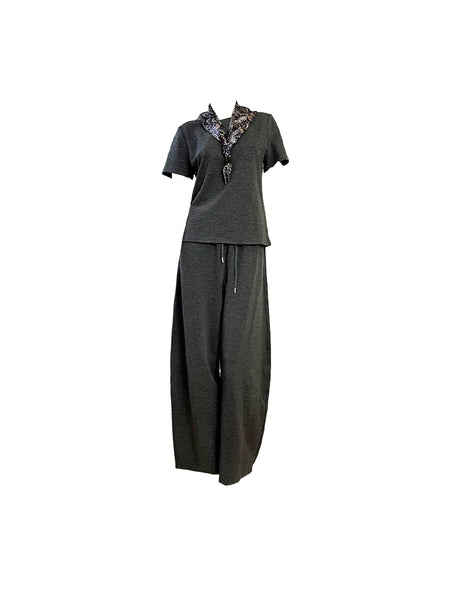 Relaxed Top & Pants Set