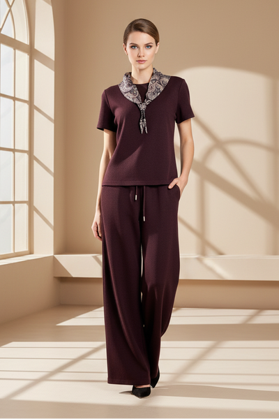 Relaxed Top & Pants Set