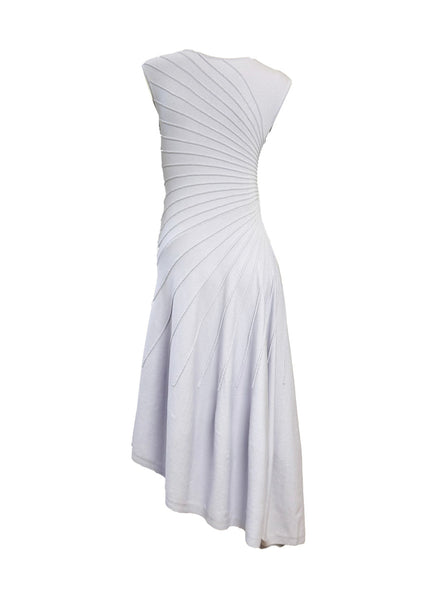 Fitted Gathered Drapes Dress