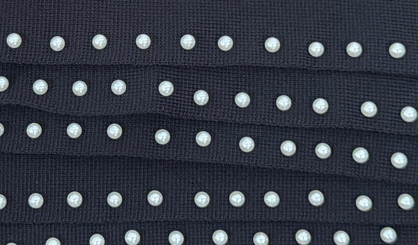 Pearl Beaded Knit Cardigan