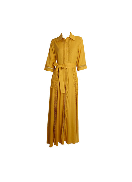 Maxi Shirt Style Dress