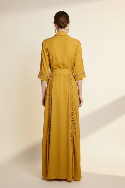 Maxi Shirt Style Dress