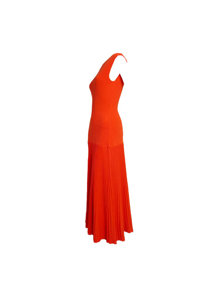 Ribbed Knit Midi Dress