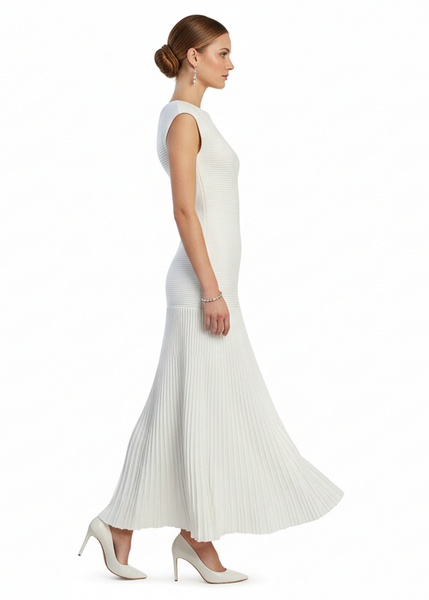 Sleeveless A-line Sheath Dress