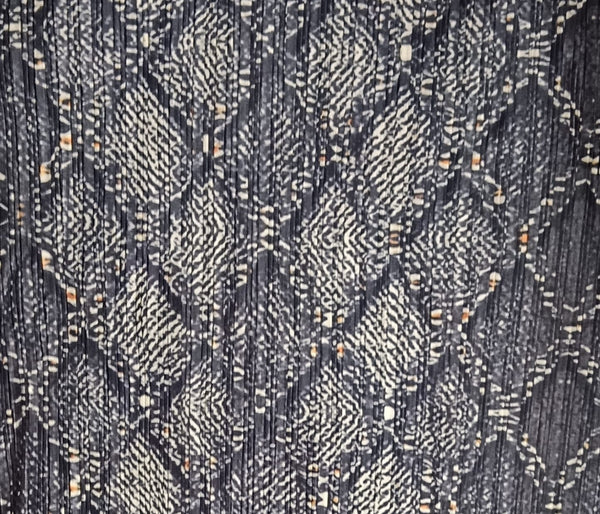 Geometric Lattice Peplum Dress