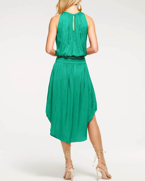 N180079 Front & Back Midi Dress