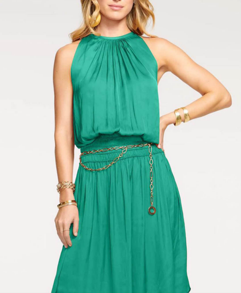N180079 Front & Back Midi Dress
