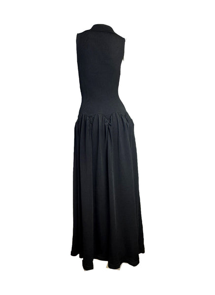 Collar Fitted Voluminous Dress