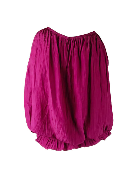 O180027 Gathered Waist Sleeveless Top