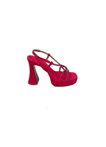 O230064 Satin Diamond Heels *Last Pair