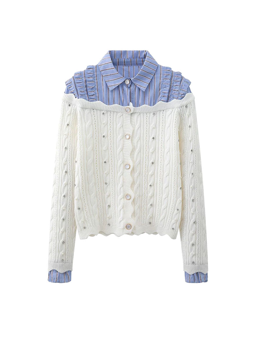 O240022 Long Sleeve Knitted Top *Last Piece