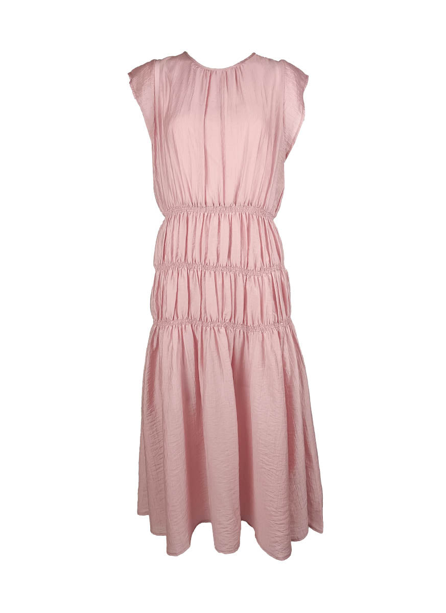 O240060 Cap Sleeve Long Dress *Last Piece
