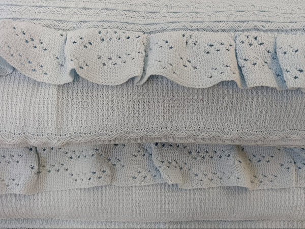 Tiered Ruffle Long Knit Dress